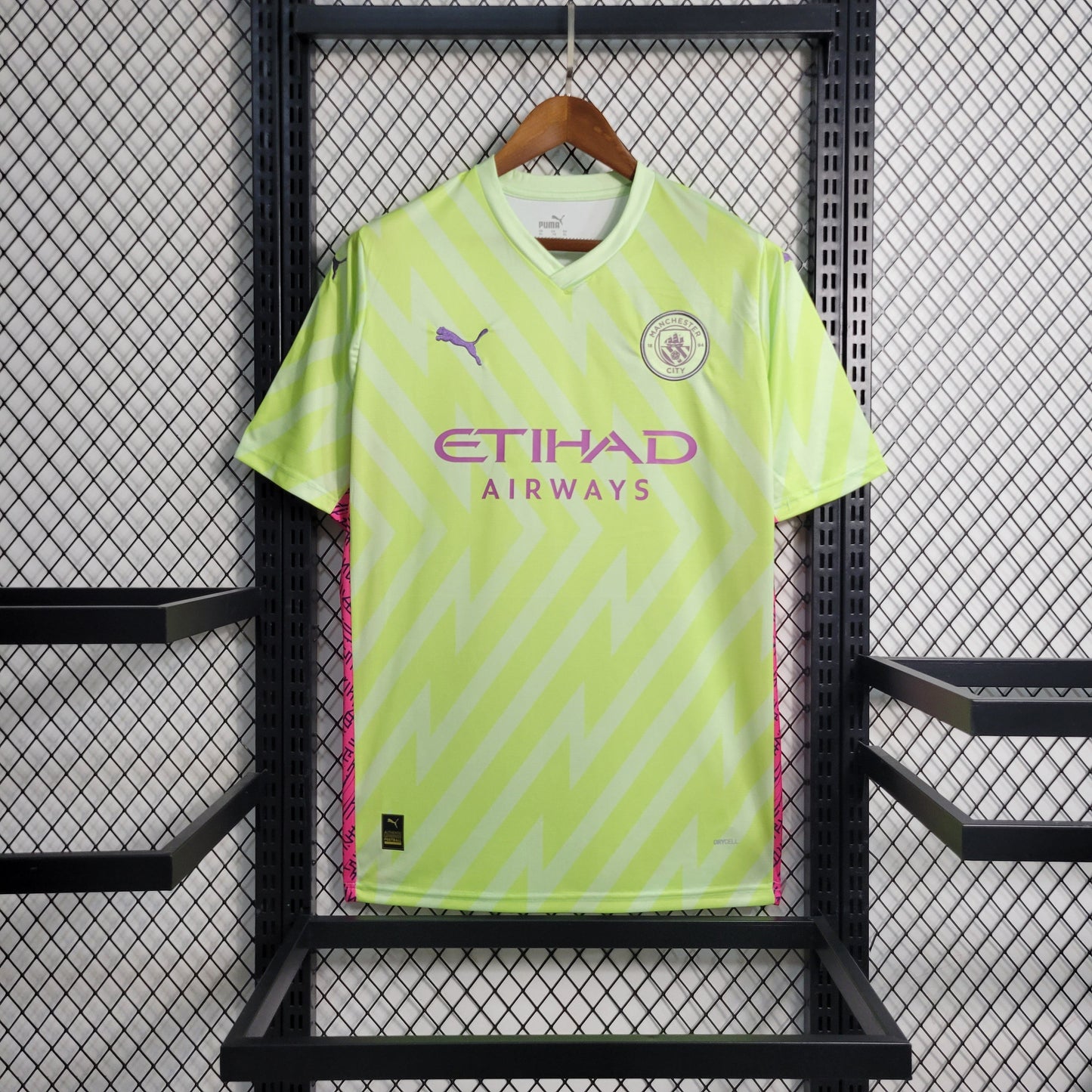 Manchester City Yellow Goalkeeper Kit 23/24