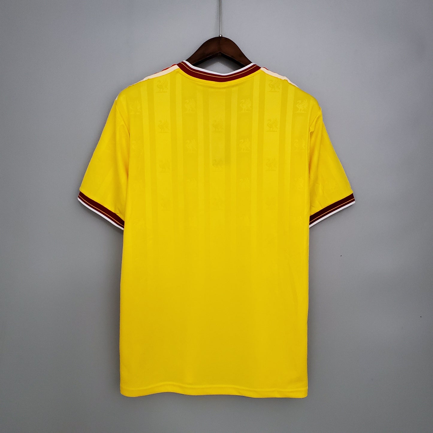 Retro Liverpool Away Yellow Kit 85/86