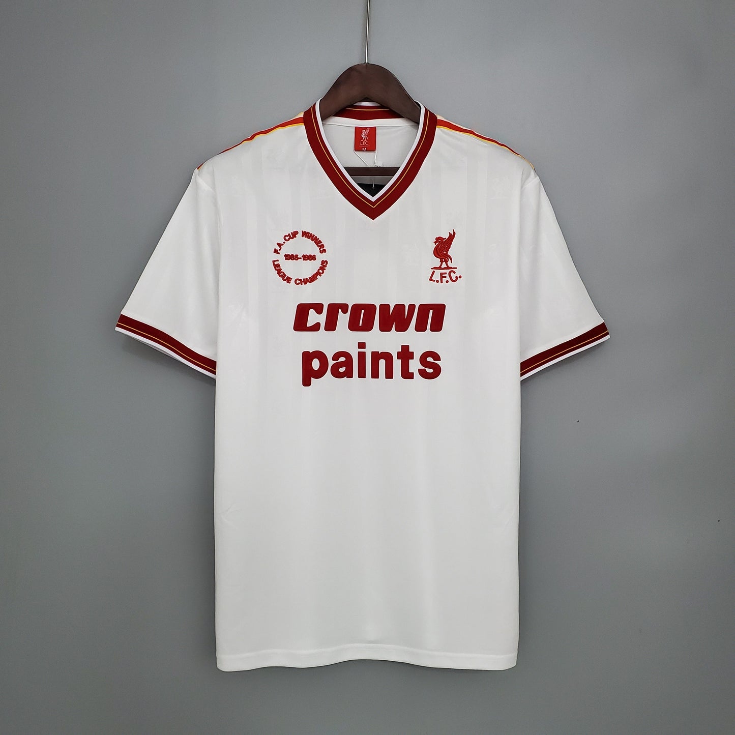 Retro Liverpool Away White Kit 85/86